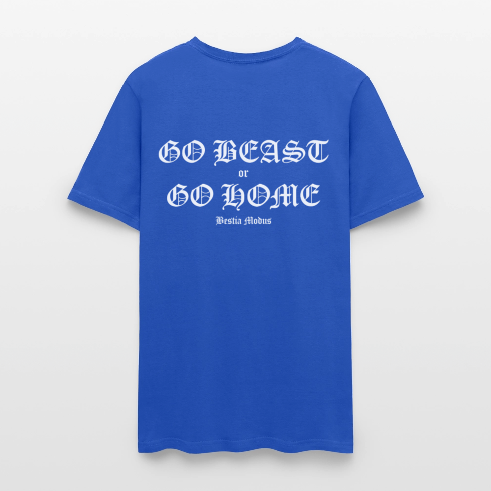 BEA$TMODE Letters Men's T-Shirt | GILDAN 5000 - royal blue