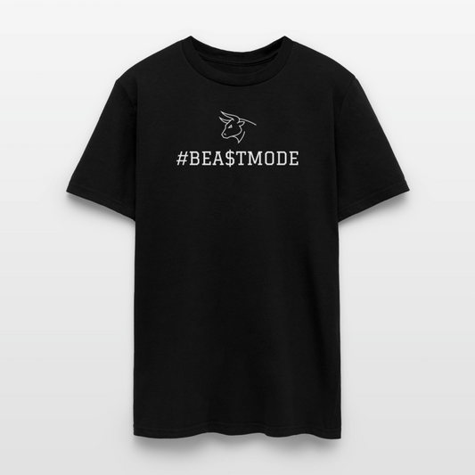 BEA$TMODE Letters Men's T-Shirt | GILDAN 5000 - black