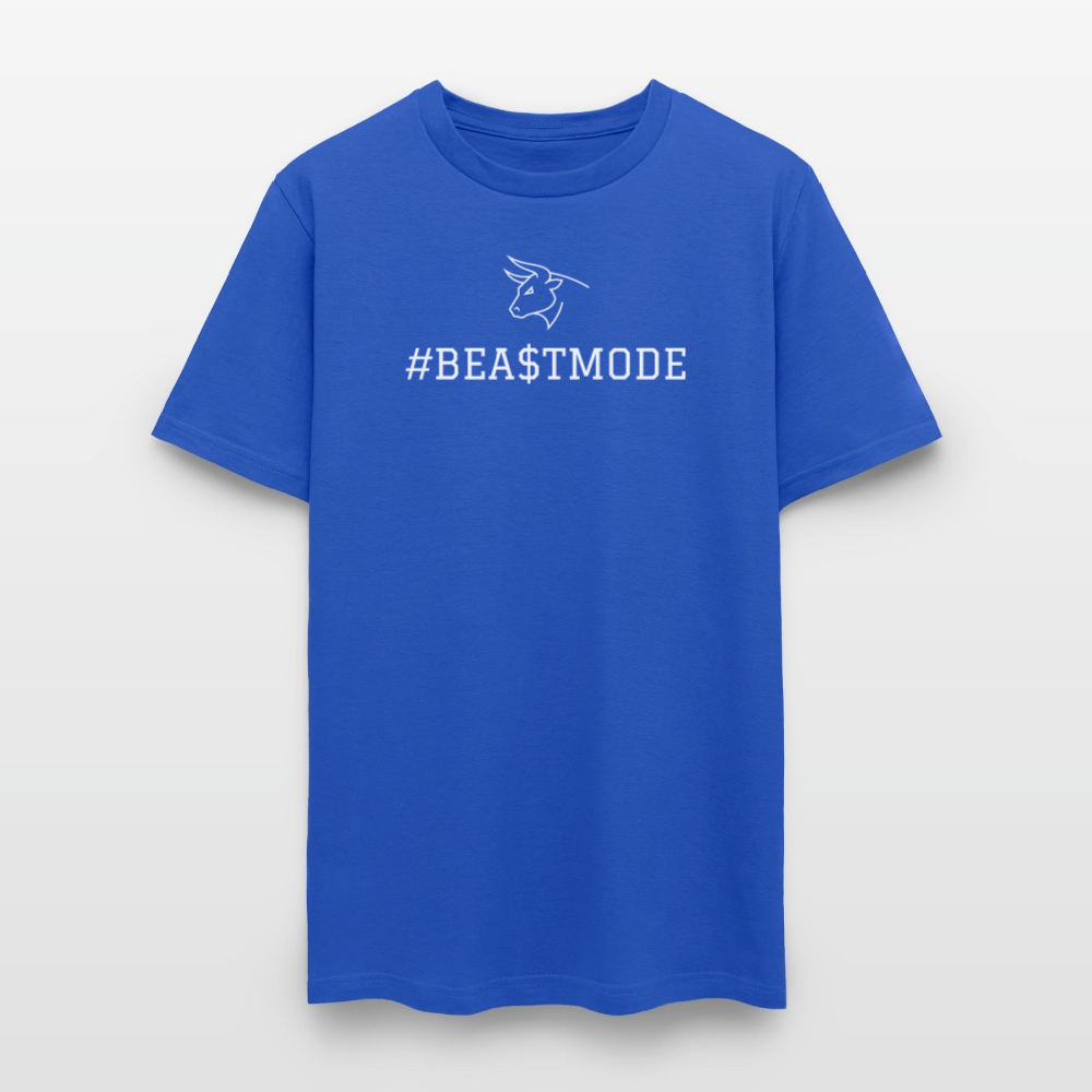BEA$TMODE Letters Men's T-Shirt | GILDAN 5000 - royal blue