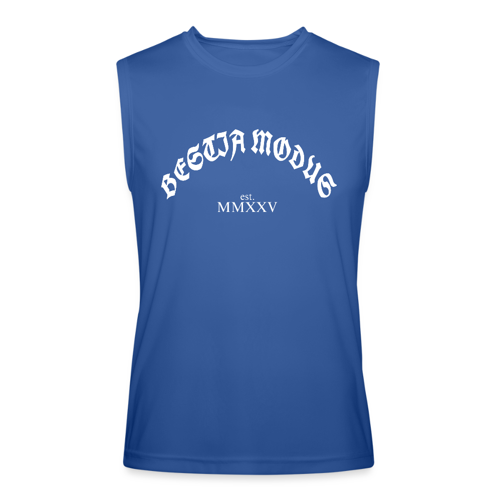Men’s Performance Sleeveless Shirt - royal blue
