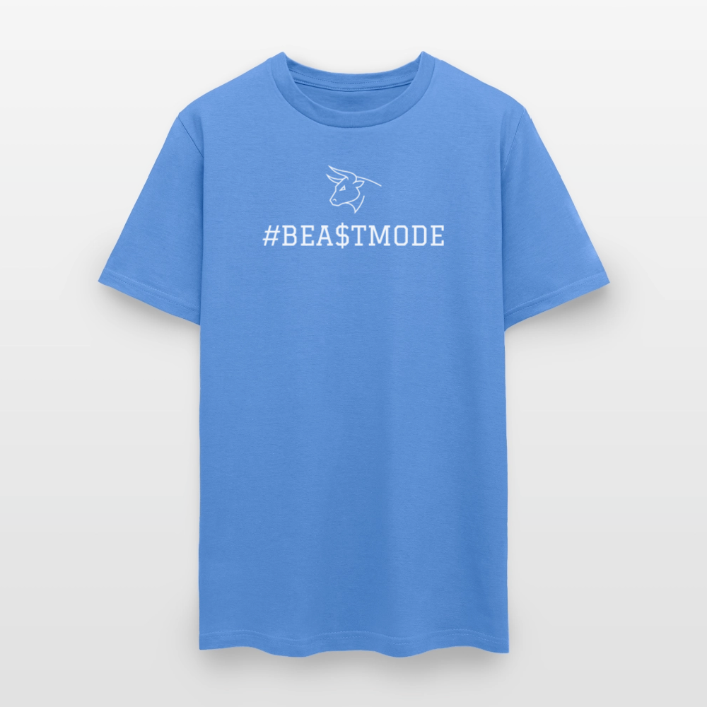 BEA$TMODE Letters Men's T-Shirt | GILDAN 5000 - carolina blue
