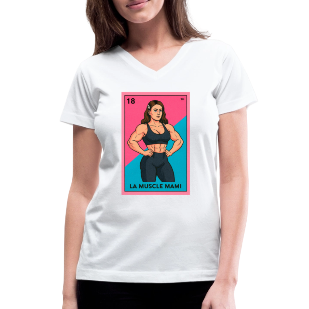 Women's V-Neck T-Shirt - white