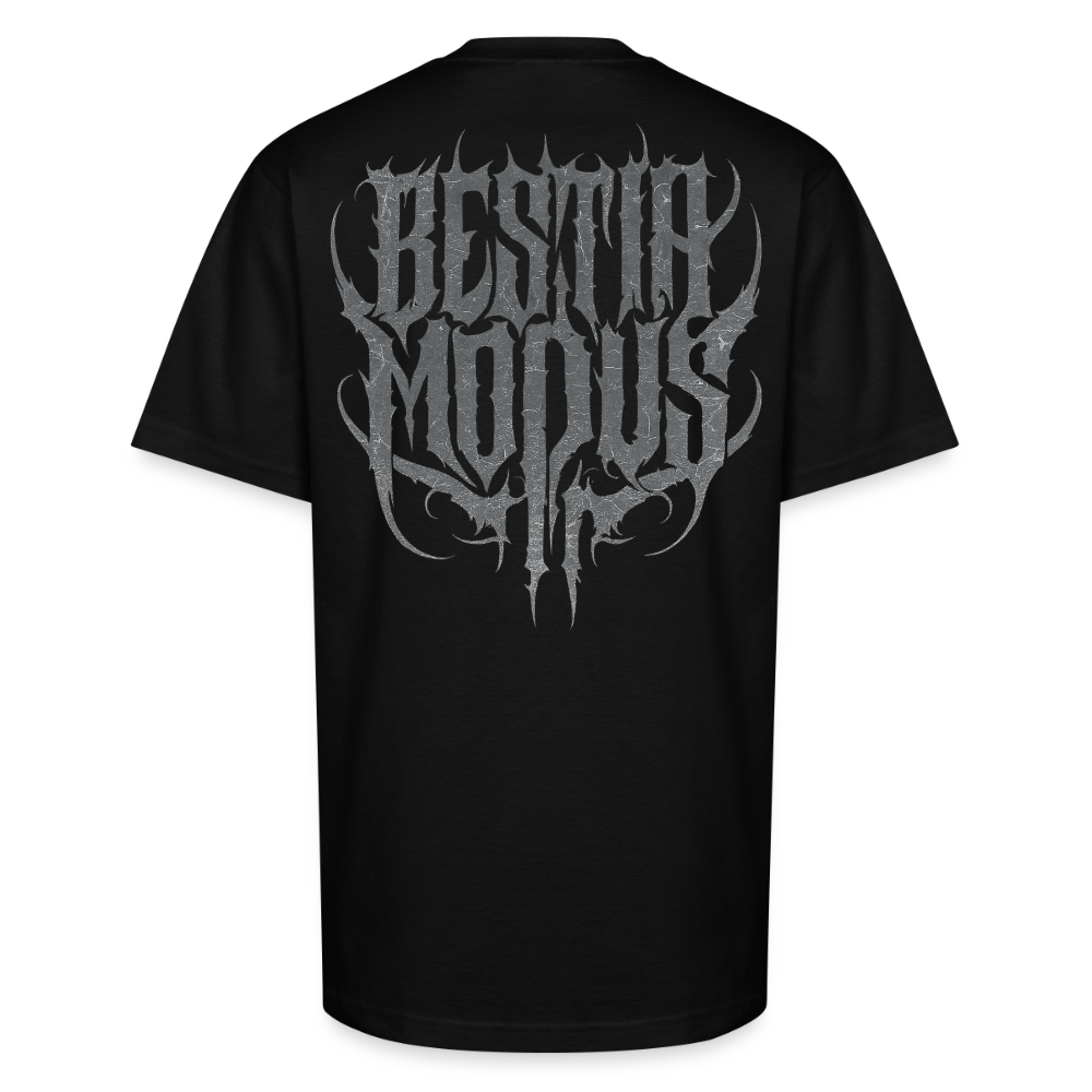 Unisex Oversized Heavyweight T-Shirt - black