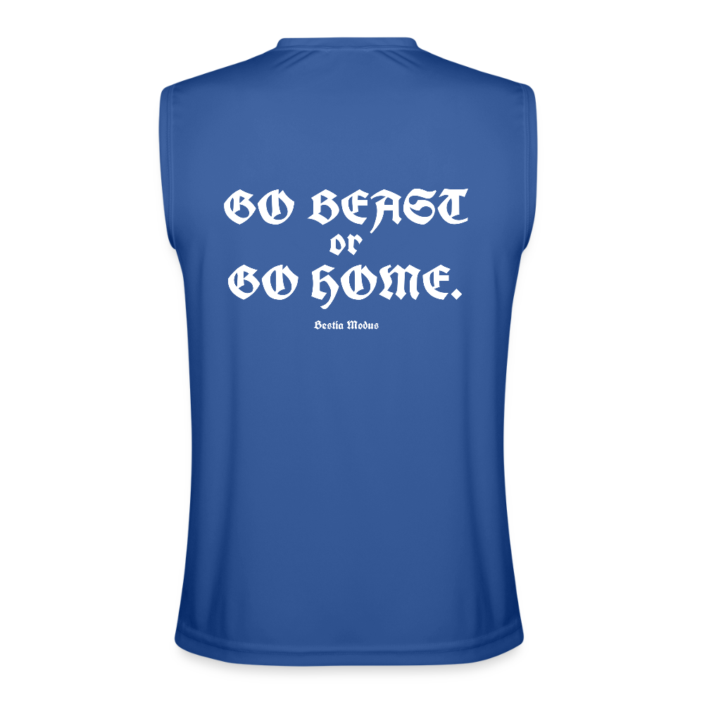 Men’s Performance Sleeveless Shirt - royal blue