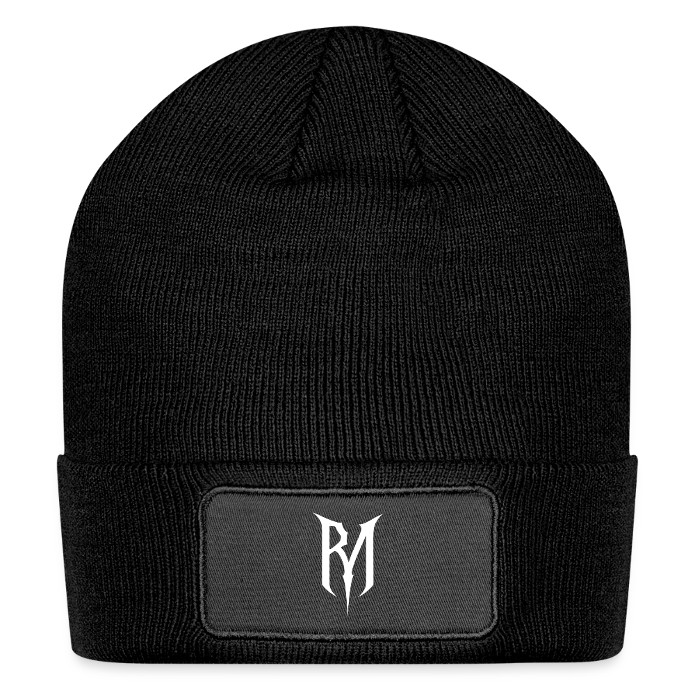 Patch Beanie - black