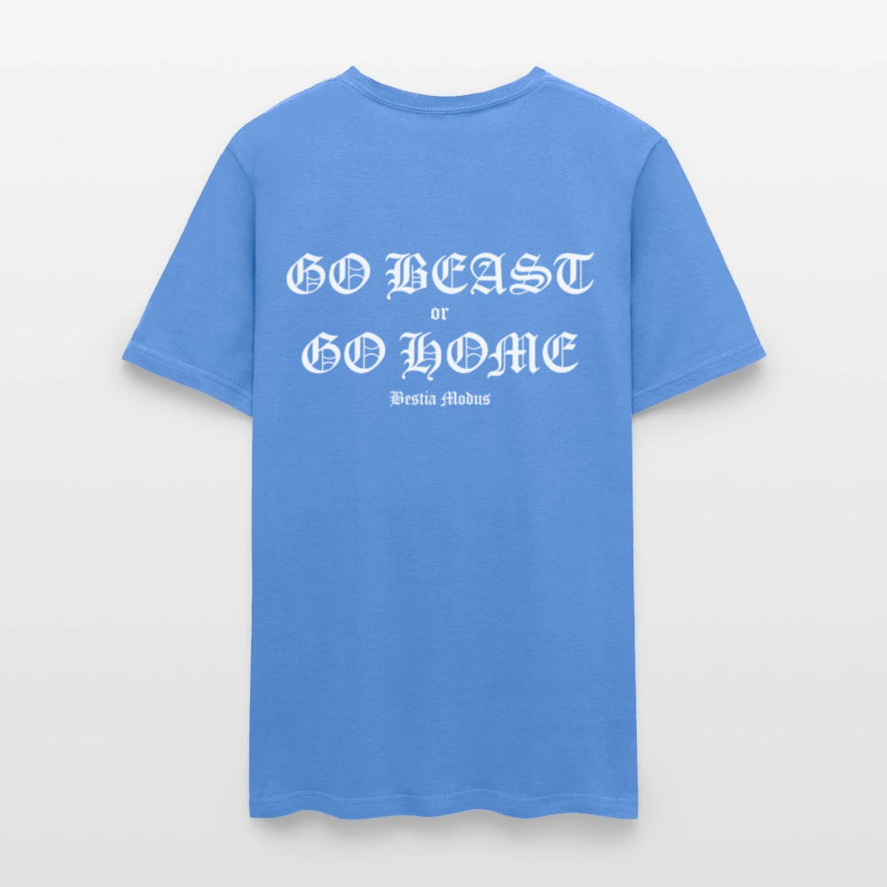 BEA$TMODE Letters Men's T-Shirt | GILDAN 5000 - carolina blue