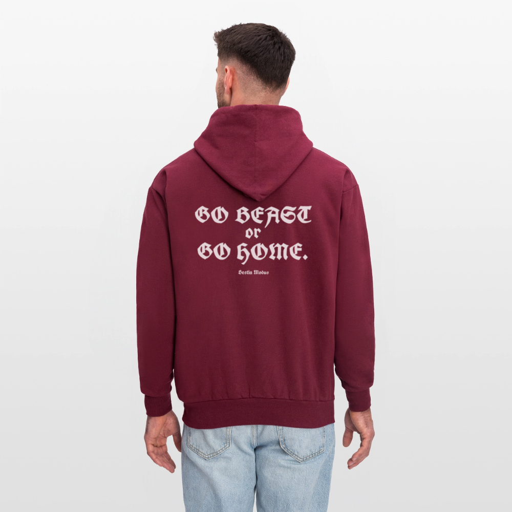 Men's Hoodie - burgundy