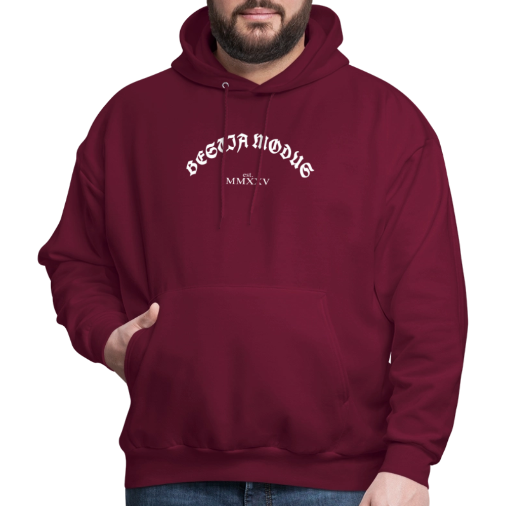 Men's Hoodie - burgundy