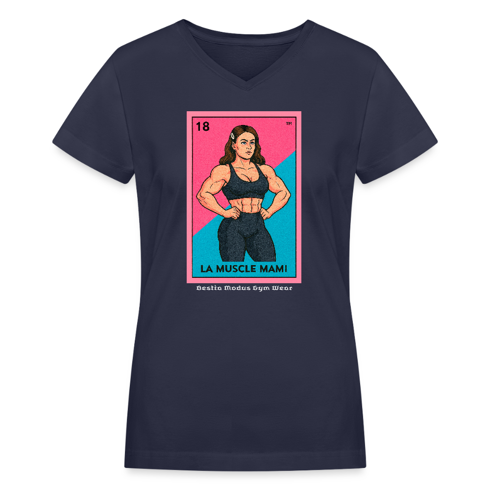 Women's V-Neck T-Shirt - navy
