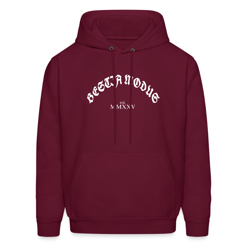 Men's Hoodie - burgundy