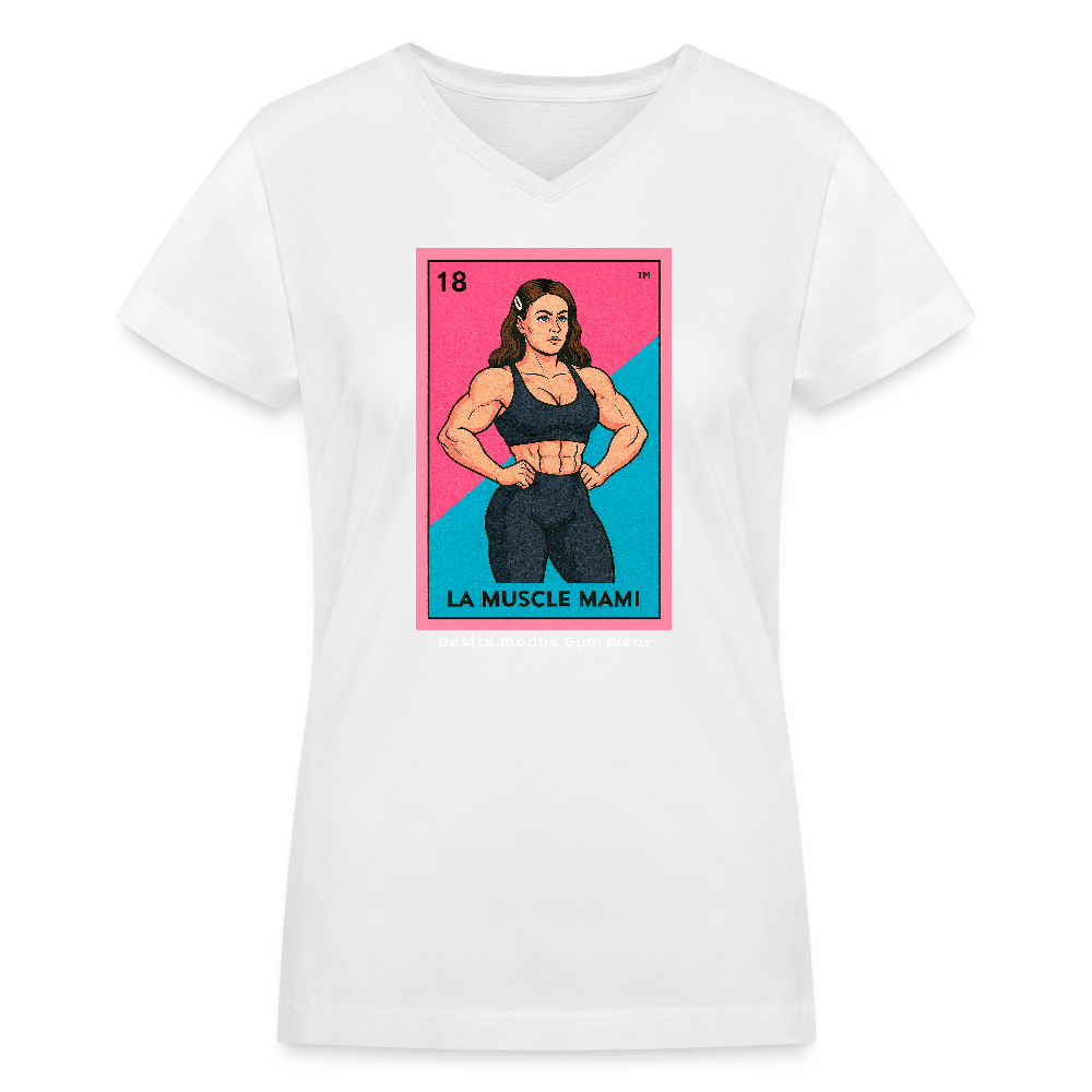 Women's V-Neck T-Shirt - white
