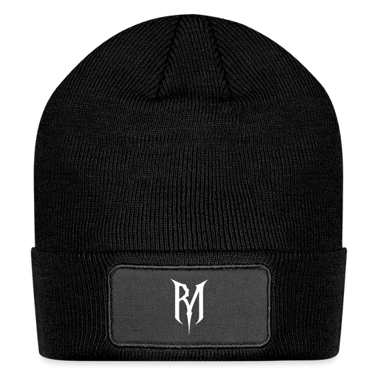 Patch Beanie - black